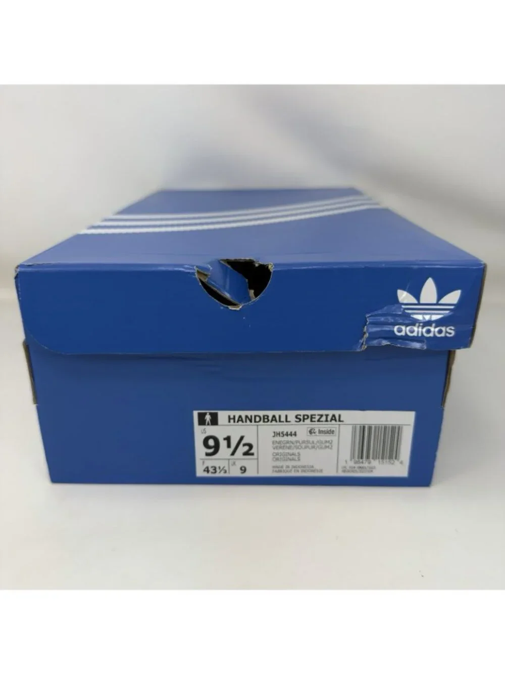 Adidas Handball Spezial Originals Shoes Green Yellow Men's Size 9.5